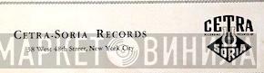 Cetra-Soria Records - Винил CD и Кассеты лейбла Cetra-Soria Records на сайте МаркетВинила