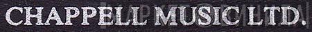 Chappell Music Ltd. - Винил CD и Кассеты лейбла Chappell Music Ltd. на сайте МаркетВинила