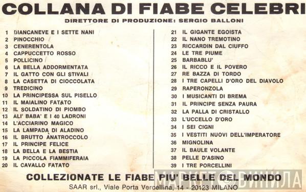 Collana Di Fiabe Celebri - Винил CD и Кассеты лейбла Collana Di Fiabe Celebri на сайте МаркетВинила