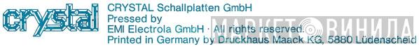 Crystal Schallplatten GmbH - Винил CD и Кассеты лейбла Crystal Schallplatten GmbH на сайте МаркетВинила