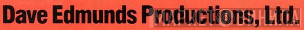 Dave Edmunds Productions, Ltd. - Винил CD и Кассеты лейбла Dave Edmunds Productions, Ltd. на сайте МаркетВинила