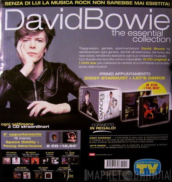 David Bowie: The Essential Collection - Винил CD и Кассеты лейбла David Bowie: The Essential Collection на сайте МаркетВинила