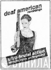 Deaf American Recordings - Винил CD и Кассеты лейбла Deaf American Recordings на сайте МаркетВинила