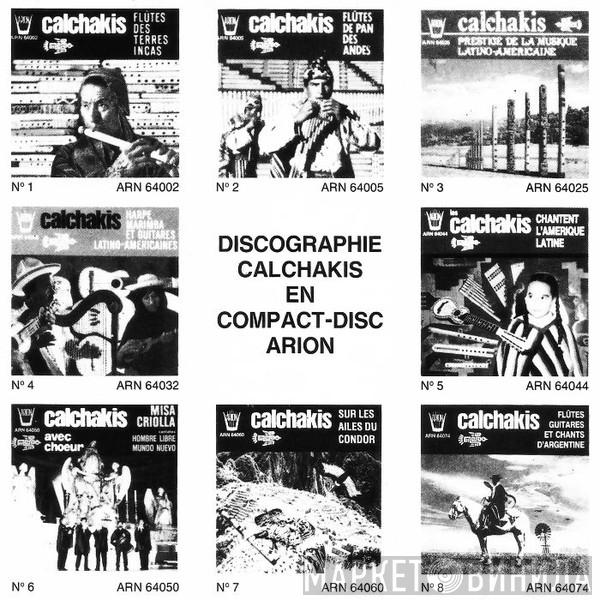 Discographie Calchakis En Compact-Disc Arion - Винил CD и Кассеты лейбла Discographie Calchakis En Compact-Disc Arion на сайте МаркетВинила