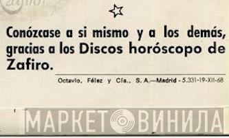 Discos Horóscopo De Zafiro - Винил CD и Кассеты лейбла Discos Horóscopo De Zafiro на сайте МаркетВинила