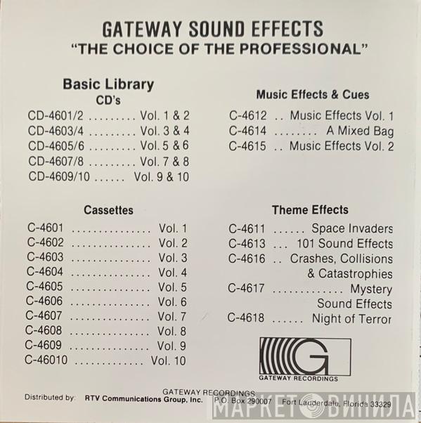 Gateway Sound Effects - Винил CD и Кассеты лейбла Gateway Sound Effects на сайте МаркетВинила