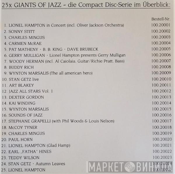 Giants Of Jazz  - Винил CD и Кассеты лейбла Giants Of Jazz (11) на сайте МаркетВинила
