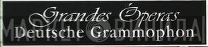 Grandes Óperas Deutsche Grammophon - Винил CD и Кассеты лейбла Grandes Óperas Deutsche Grammophon на сайте МаркетВинила