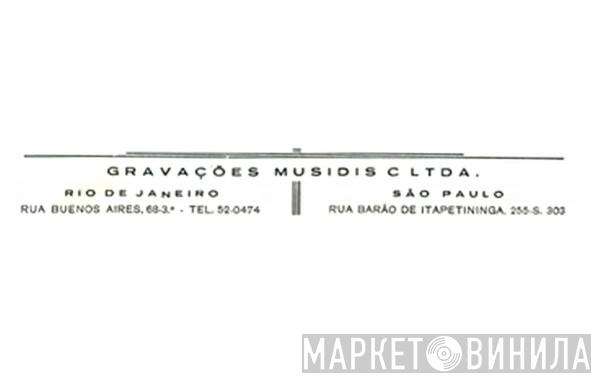 Gravações Musidisc Ltda. - Винил CD и Кассеты лейбла Gravações Musidisc Ltda. на сайте МаркетВинила