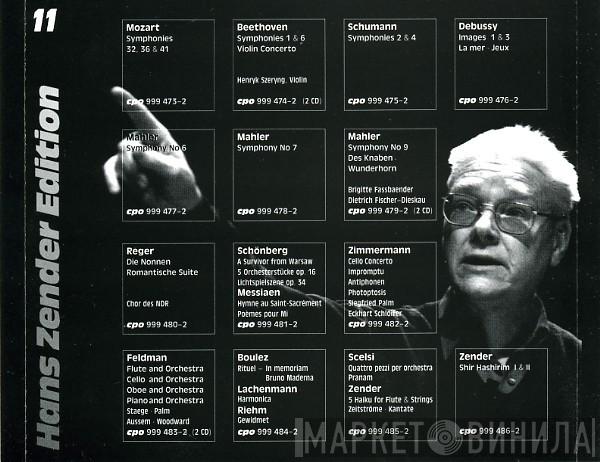 Hans Zender Edition - Винил CD и Кассеты лейбла Hans Zender Edition на сайте МаркетВинила