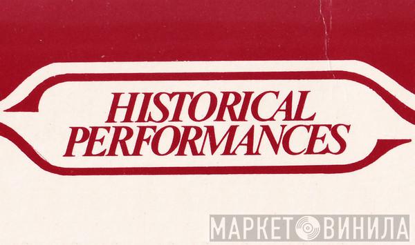 Historical Performances  - Винил CD и Кассеты лейбла Historical Performances (2) на сайте МаркетВинила