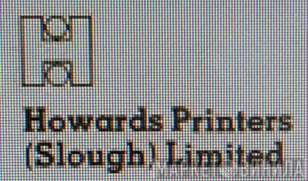 Howards Printers (Slough) Ltd. - Винил CD и Кассеты лейбла Howards Printers (Slough) Ltd. на сайте МаркетВинила