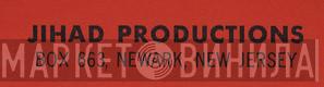 Jihad Productions - Винил CD и Кассеты лейбла Jihad Productions на сайте МаркетВинила