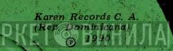 Karen Records C.A. - Винил CD и Кассеты лейбла Karen Records C.A. на сайте МаркетВинила