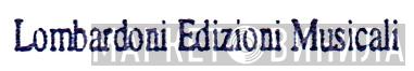 Lombardoni Edizioni Musicali - Винил CD и Кассеты лейбла Lombardoni Edizioni Musicali на сайте МаркетВинила