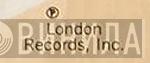 London Records, Inc. - Винил CD и Кассеты лейбла London Records, Inc. на сайте МаркетВинила