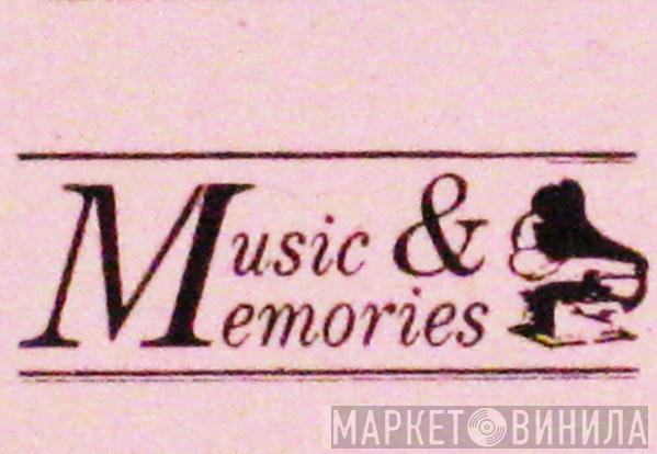 Music & Memories - Винил CD и Кассеты лейбла Music & Memories на сайте МаркетВинила