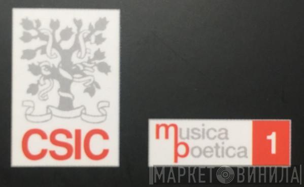 Musica Poetica - Винил CD и Кассеты лейбла Musica Poetica на сайте МаркетВинила