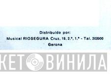 Musical Riosegura - Винил CD и Кассеты лейбла Musical Riosegura на сайте МаркетВинила