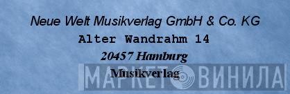 Neue Welt Musikverlag GmbH & Co. KG - Винил CD и Кассеты лейбла Neue Welt Musikverlag GmbH & Co. KG на сайте МаркетВинила