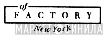 Of Factory New York - Винил CD и Кассеты лейбла Of Factory New York на сайте МаркетВинила
