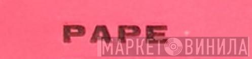 Pape  - Винил CD и Кассеты лейбла Pape (2) на сайте МаркетВинила