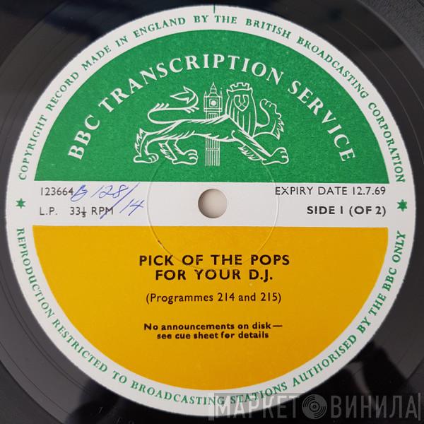 Pick Of The Pops For Your D.J. - Винил CD и Кассеты лейбла Pick Of The Pops For Your D.J. на сайте МаркетВинила