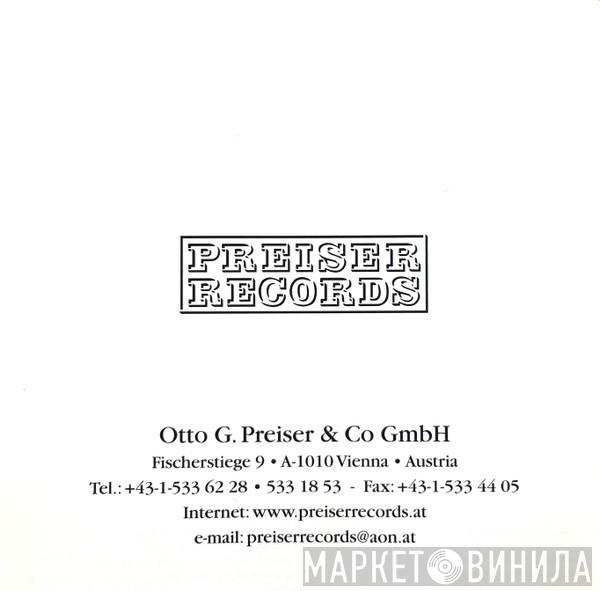 Preiserrecords - Винил CD и Кассеты лейбла Preiserrecords на сайте МаркетВинила
