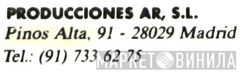 Producciones Ar, S.L. - Винил CD и Кассеты лейбла Producciones Ar, S.L. на сайте МаркетВинила