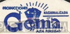 Producciones Gema Nacionalizada - Винил CD и Кассеты лейбла Producciones Gema Nacionalizada на сайте МаркетВинила