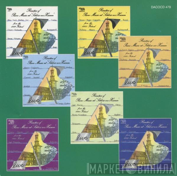 Rarities Of Piano Music At 'Schloss Vor Husum' - Винил CD и Кассеты лейбла Rarities Of Piano Music At 'Schloss Vor Husum' на сайте МаркетВинила