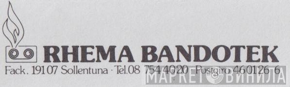 Rhema Bandotek - Винил CD и Кассеты лейбла Rhema Bandotek на сайте МаркетВинила