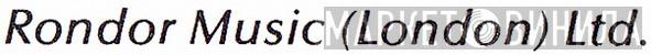 Rondor Music (London) Ltd. - Винил CD и Кассеты лейбла Rondor Music (London) Ltd. на сайте МаркетВинила
