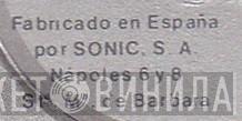 Sonic, S.A. - Винил CD и Кассеты лейбла Sonic, S.A. на сайте МаркетВинила