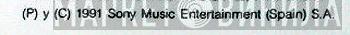 Sony Music Entertainment (Spain) S.A. - Винил CD и Кассеты лейбла Sony Music Entertainment (Spain) S.A. на сайте МаркетВинила