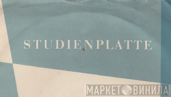 Studienplatte - Винил CD и Кассеты лейбла Studienplatte на сайте МаркетВинила