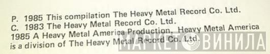 The Heavy Metal Record Co. Ltd. - Винил CD и Кассеты лейбла The Heavy Metal Record Co. Ltd. на сайте МаркетВинила