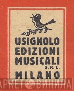Usignolo Edizioni Musicali S.R.L. - Винил CD и Кассеты лейбла Usignolo Edizioni Musicali S.R.L. на сайте МаркетВинила