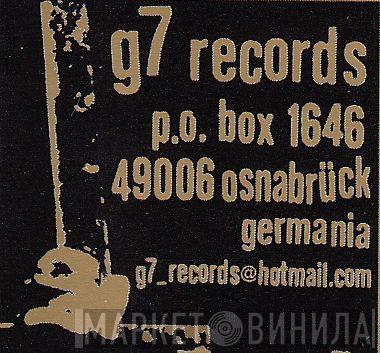 g7 Records - Винил CD и Кассеты лейбла g7 Records на сайте МаркетВинила